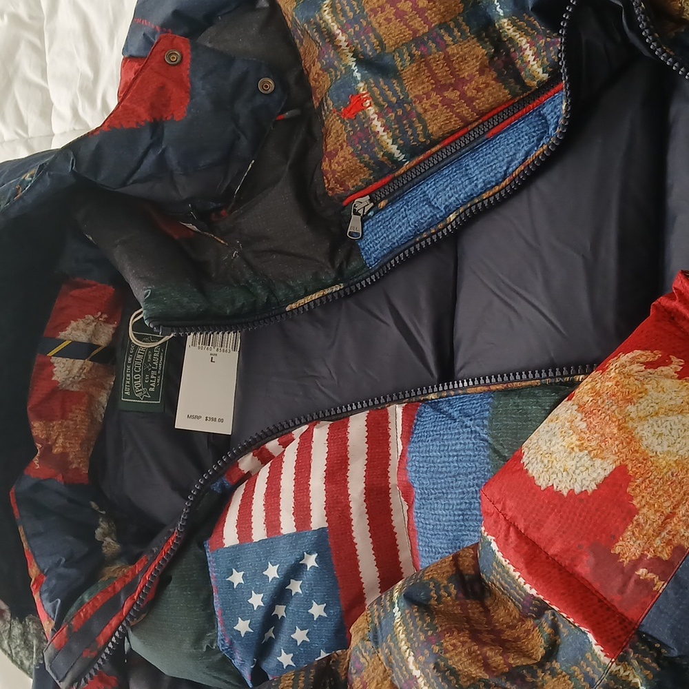 Polo Ralph Lauren Multicolor Patchwork Jacket - Picture 2 of 5
